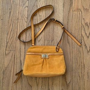 B. Makowsky small leather handbag